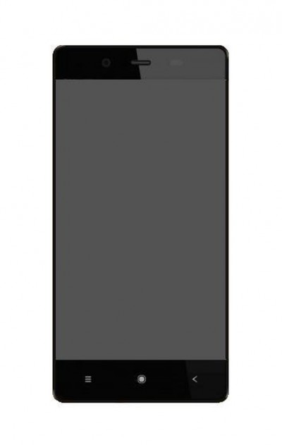 Lcd With Touch Screen For Videocon Z55 Dash Black By - Maxbhi.com