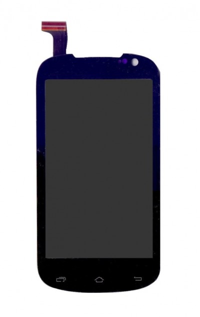 Lcd With Touch Screen For Xolo A500 Black By - Maxbhi.com