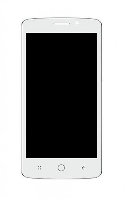 Lcd With Touch Screen For Ismart Is58 Mercury V5 White By - Maxbhi.com