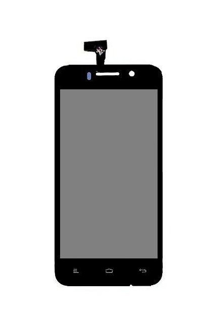 Lcd With Touch Screen For Xolo Q800 Xedition Black By - Maxbhi.com