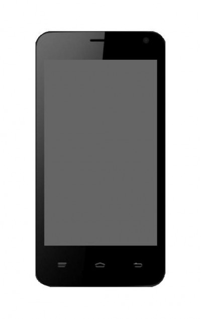 Lcd With Touch Screen For Intex Aqua Wave Grey By - Maxbhi.com