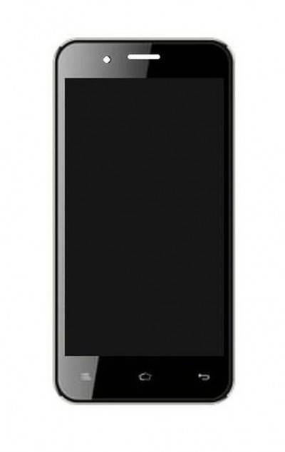 Lcd With Touch Screen For Celkon Q4g Black By - Maxbhi.com