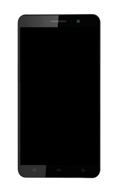 Lcd With Touch Screen For Pomp C6s White By - Maxbhi.com