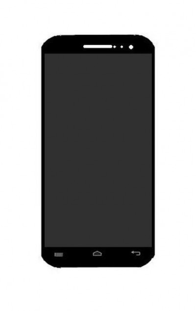 Lcd With Touch Screen For Zen Ultrafone 701 Hd Black By - Maxbhi.com