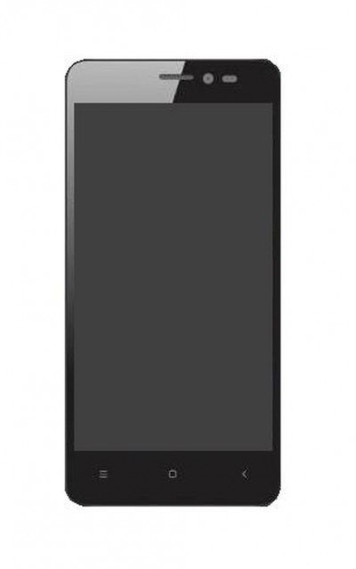 Lcd With Touch Screen For Rage Freedom 4.5 White By - Maxbhi.com