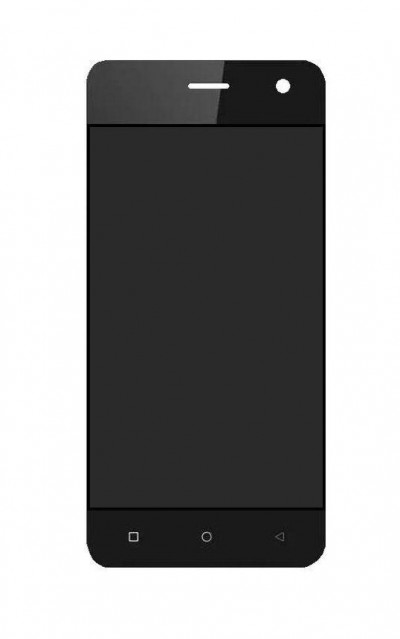 Lcd With Touch Screen For Intex Aqua A4 Plus Black By - Maxbhi.com