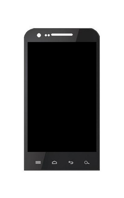 Lcd With Touch Screen For Karbonn A11 Black By - Maxbhi Com