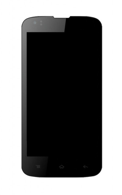 Lcd With Touch Screen For Intex Cloud N12 Black By - Maxbhi.com