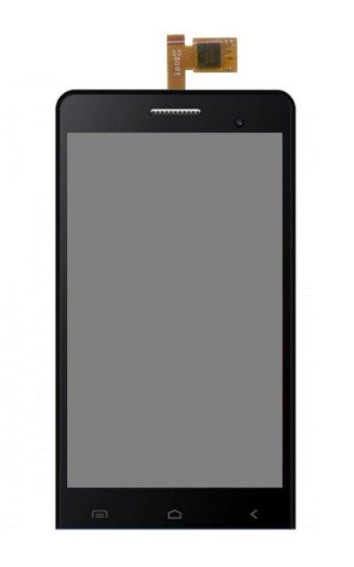 Lcd With Touch Screen For Karbonn A60 Red By - Maxbhi.com