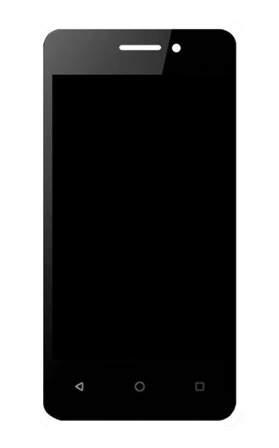 Lcd With Touch Screen For Yezz Go 3 White By - Maxbhi Com