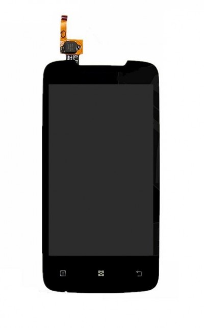 Lcd With Touch Screen For Lenovo A390 Black By - Maxbhi.com