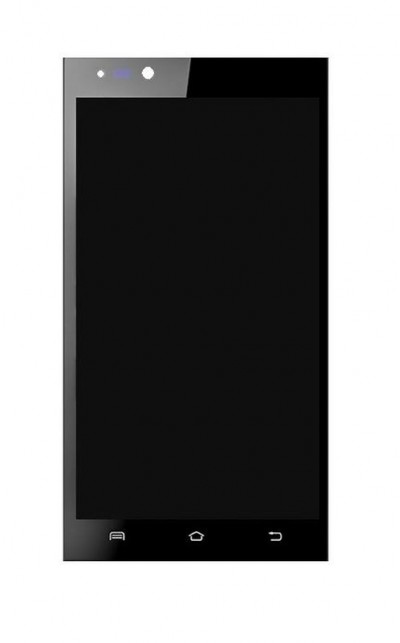 Lcd With Touch Screen For Micromax Canvas Fire 4g Grey By - Maxbhi.com