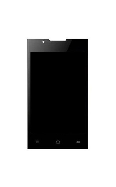 Lcd With Touch Screen For Videocon Infinium Zest Pro Black By - Maxbhi Com