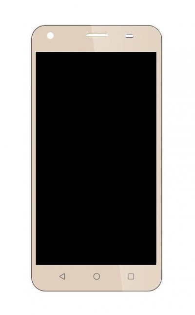 Lcd With Touch Screen For Ziox Quiq Flash 4g Gold By - Maxbhi.com