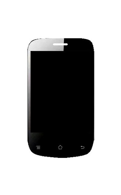 Lcd With Touch Screen For Celkon A83 White By - Maxbhi Com