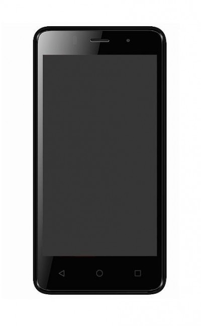 Lcd With Touch Screen For Lyf Flame 1 Black By - Maxbhi.com