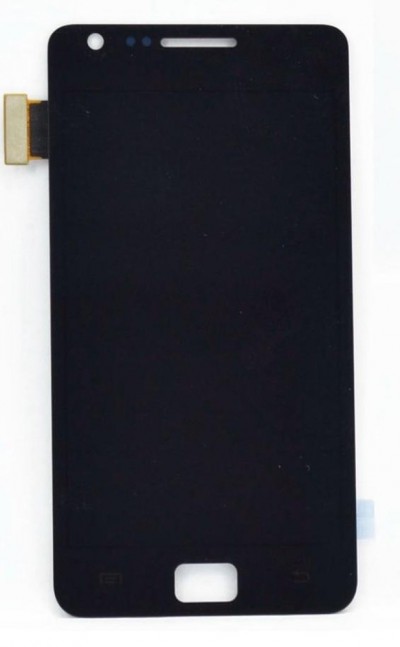 LCD with Touch Screen for Samsung Galaxy S2 Function - Black