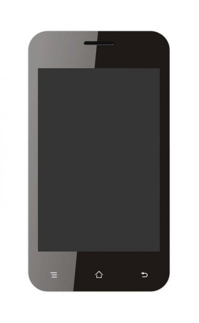 Lcd With Touch Screen For Intex Cloud X2 Black By - Maxbhi.com