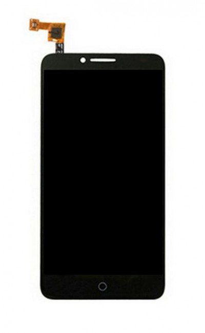 Lcd With Touch Screen For Alcatel Fierce Xl Black By - Maxbhi.com