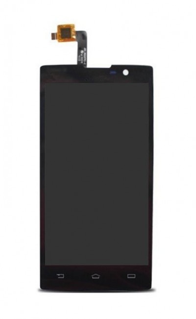 Lcd With Touch Screen For Philips W3500 Black By - Maxbhi.com