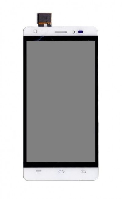 Lcd With Touch Screen For Intex Aqua Life Ii White By - Maxbhi.com