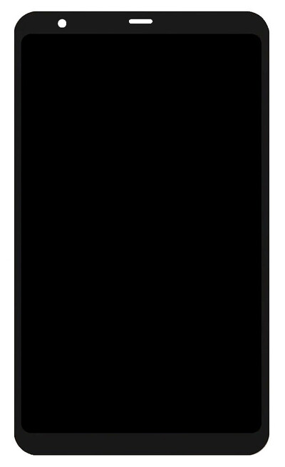 Lcd With Touch Screen For Ulefone Rugking Pad Pro Black By - Maxbhi Com