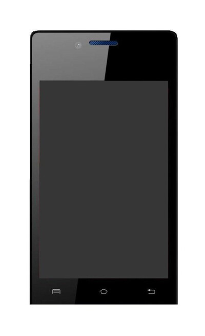 Lcd With Touch Screen For Lava Iris 370 Green By - Maxbhi.com
