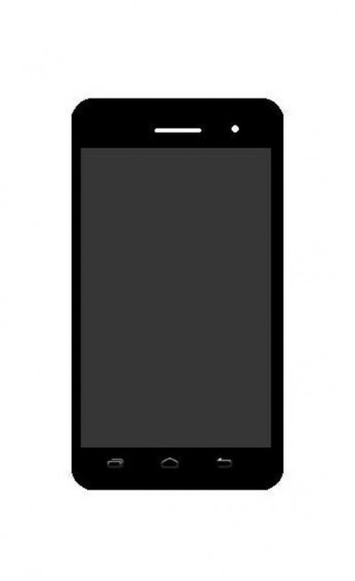 Lcd With Touch Screen For Intex Aqua X15 Black By - Maxbhi.com