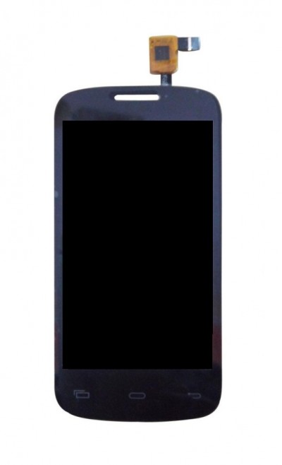 Lcd With Touch Screen For Lava Discover 140 Black By - Maxbhi.com