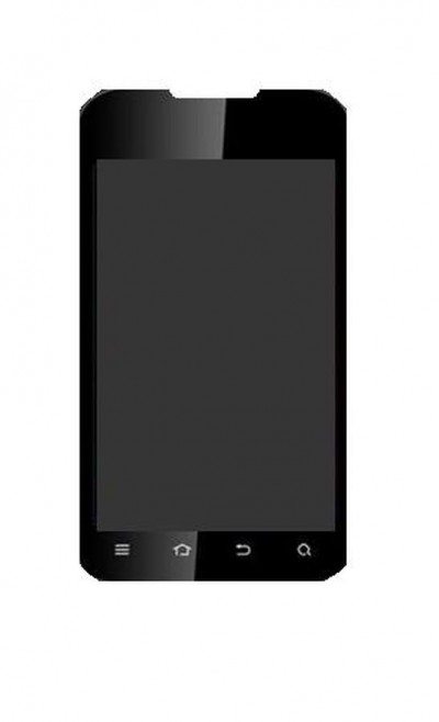 Lcd With Touch Screen For Zte N790 Black By - Maxbhi.com