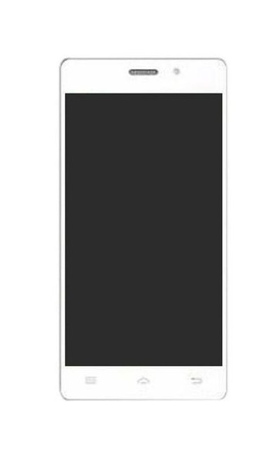 Lcd With Touch Screen For Spice Stellar 526 Mi526 Silver By - Maxbhi.com