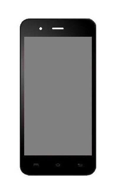 Lcd With Touch Screen For Lava Iris Atom Black By - Maxbhi.com