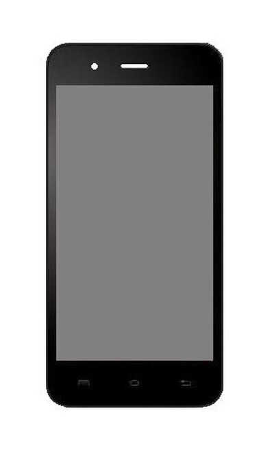 Lcd With Touch Screen For Lava Iris Atom Black By - Maxbhi.com