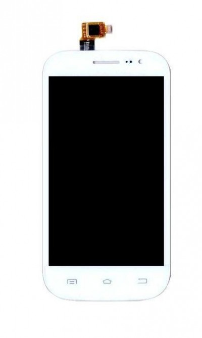 Lcd With Touch Screen For Spice Mi502 Smartflo Pace2 White By - Maxbhi.com
