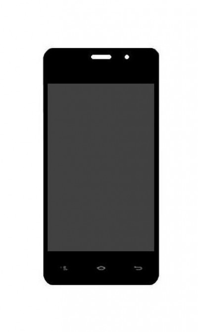 Lcd With Touch Screen For Celkon Millennia Hero Black By - Maxbhi.com