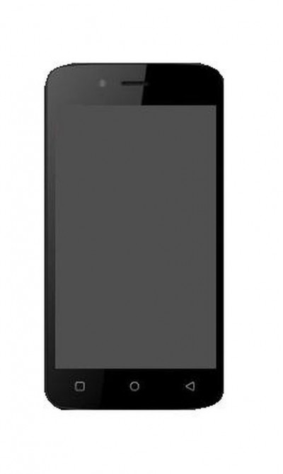 Lcd With Touch Screen For Intex Cloud N4 Plus Black By - Maxbhi.com