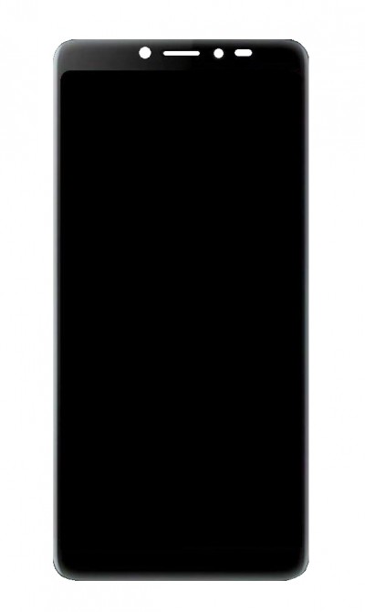 Lcd With Touch Screen For Blu Studio X10 Plus Black By - Maxbhi Com