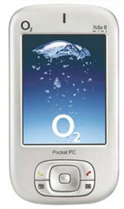 LCD with Touch Screen for O2 XDA II mini - White