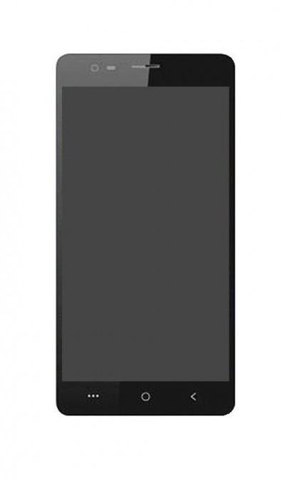 Lcd With Touch Screen For Lephone W7 Black By - Maxbhi.com
