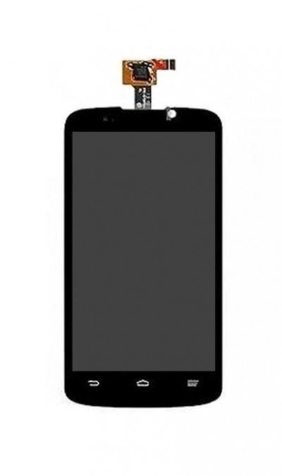 Lcd With Touch Screen For Zte Blade V Black By - Maxbhi.com