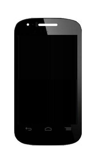 Lcd With Touch Screen For Alcatel One Touch Pop C1 Black By - Maxbhi Com