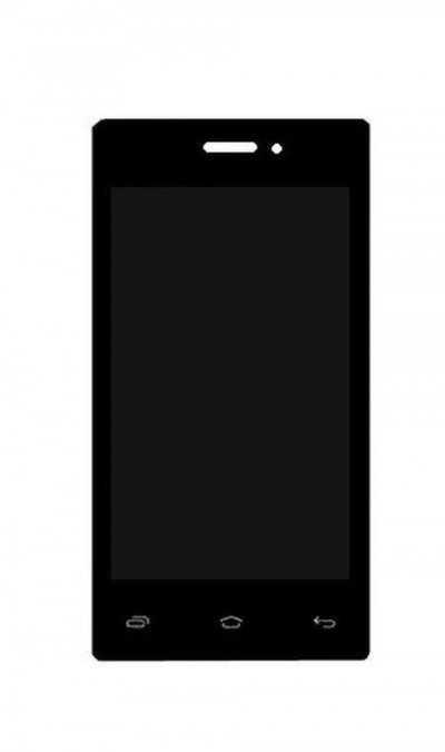 Lcd With Touch Screen For Videocon Infinium Z41 Aire Black By - Maxbhi.com