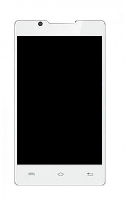 Lcd With Touch Screen For Lava Flair E3 White By - Maxbhi.com