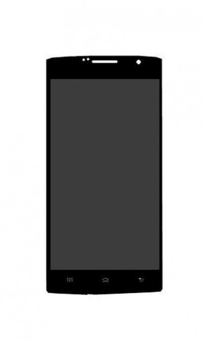 Lcd With Touch Screen For Vox Kick K8 Dual Sim Black By - Maxbhi.com
