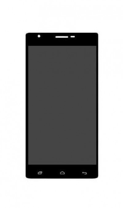 Lcd With Touch Screen For Iball Andi 5u Platino White By - Maxbhi.com