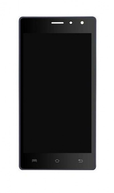 Lcd With Touch Screen For Lava A82 Black By - Maxbhi.com