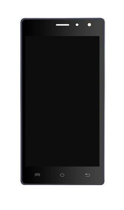 Lcd With Touch Screen For Lava A82 Black By - Maxbhi.com