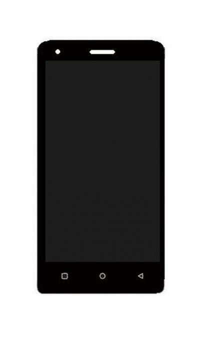 Lcd With Touch Screen For Zen Admire Fab Q Plus Black By - Maxbhi.com