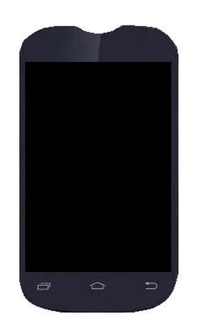 Lcd With Touch Screen For Iball Andi Pearl D3 White By - Maxbhi Com