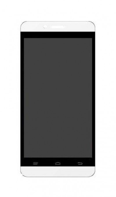 Lcd With Touch Screen For Intex Aqua Q7n White By - Maxbhi.com